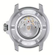 Tissot Seastar 2000 Professional Powermatic 80 Blue Dial Silver Steel Strap Watch for Men - T120.607.11.041.00