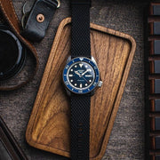 Seiko 5 Sports SKX Automatic Blue Dial Blue Silicone Strap Watch for Men - SRPD71K2