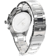 Maserati Competizione Chronograph Green Dial Silver Steel Strap Watch for Men - R8853100044