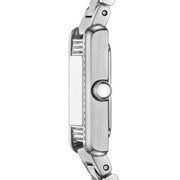 Emporio Armani Genni Analog Mother of Pearl Dial Silver Steel Strap Watch for Women - AR11662