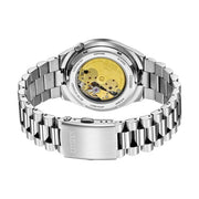 Citizen Tsuyosa Automatic Black Dial Silver Steel Strap Watch for Men - NJ0151-53E