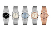 Tissot PRX Quartz Diamonds Black Dial Silver Steel Strap Watch for Women - T137.010.11.056.00