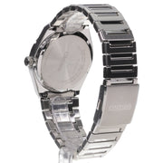 Seiko Conceptual Green Dial Silver Steel Strap Watch for Men - SUR601P1