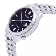 Citizen Tsuyosa Automatic Black Dial Silver Steel Strap Watch for Men - NJ0151-53E