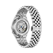Citizen Tsuyosa 60 Automatic Black Dial Silver Steel Strap Watch for Men - NK0020-55E
