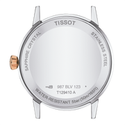 Tissot T Classic Dream Quartz White Dial Two Tone Steel Strap Watch for Men - T129.410.22.013.00