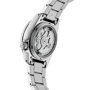 Seiko 5 Sports SKX Street Denim Blue Dial Silver Steel Strap Watch for Men - SRPL77K1