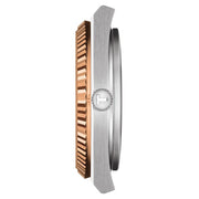 Tissot PRX Powermatic 80 18K Gold Brown Dial Silver Steel Strap Watch for Men - T931.407.41.291.00