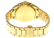 Tissot PR 100 Chronograph White Dial Gold Steel Strap Watch for Men - T150.417.33.031.00