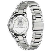 Citizen Mechanical Automatic Salmon Brown Dial Silver Steel Strap Watch for Men - NJ0191-83X