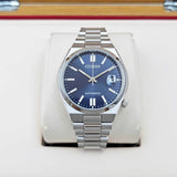 Citizen Tsuyosa Automatic Blue Dial Silver Steel Strap Watch for Men - NJ0200-50M