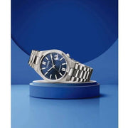 Citizen Tsuyosa Automatic Blue Dial Silver Steel Strap Watch for Men - NJ0200-50M