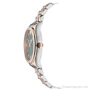Versace Hellenyium Quartz Green Dial Two Tone Steel Strap Watch for Women - VE2S00422
