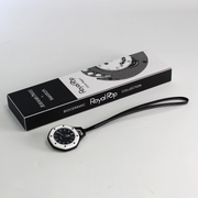 Swatch x AP Royal Pop Black Dial Black Leather Strap Watch for Men - Ocho Negro