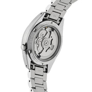 Seiko 5 Sports Automatic Gold Dial Silver Steel Strap Watch for Men - SRPL59K1