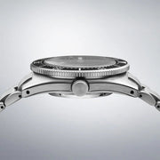 Seiko Prospex 1965 Heritage Divers Automatic Black Dial Silver Steel Strap Watch for Men - SPB453J1