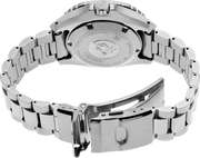 Seiko Prospex Polygonal Sea Diver Automatic Black Dial Silver Steel Strap Watch for Men - SPB485J1