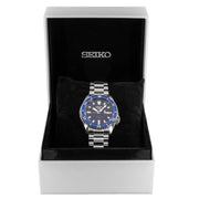 Seiko 5 Sports SKX Automatic Blue Dial Silver Steel Strap Watch for Men - SRPL83K1