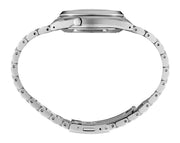 Seiko 5 Sports Automatic Blue Dial Silver Steel Strap Watch for Men - SRPL55K1
