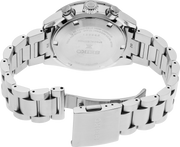 Seiko Prospex US Special Edition Speedtimer Solar Chronograph Red Dial Silver Steel Strap Watch for Men - SSC927