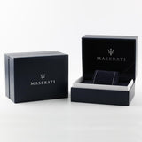 Maserati Attrazione Chronograph Black Dial Black Steel Strap Watch for Men - R8853151001
