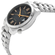 Citizen Tsuyosa Mechanical Grey Dial Silver Steel Strap Watch for Men - NJ0200-50E