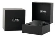 Hugo Boss Admiral Chronograph Black Dial Black Nylon Strap Watch for Men - 1513918