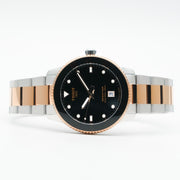 Tissot Seastar 1000 Quartz Black Dial Two Tone Steel Strap Watch for Men - T120.410.22.051.01