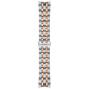 Tissot T Classic Dream Quartz White Dial Two Tone Steel Strap Watch for Men - T129.410.22.013.00