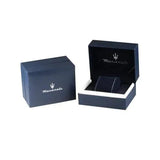 Maserati Attrazione Chronograph Blue Dial Silver Steel Strap Watch for Men - R8853151005