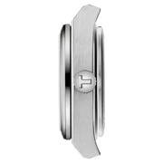 Tissot PRX Quartz Diamonds Black Dial Silver Steel Strap Watch for Women - T137.010.11.056.00