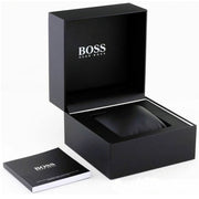Hugo Boss Hero 2.0 Chronograph Black Dial Silver Steel Strap Watch for Men - 1514267