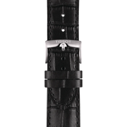 Tissot T-Sport Gent XL Black Dial Black Leather Strap Watch for Men - T116.410.16.057.00