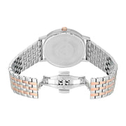 Emporio Armani Kappa Gray Dial Two Tone Steel Strap Watch for Men - AR11121