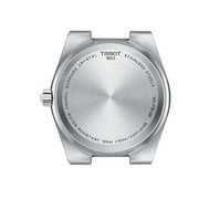 Tissot PRX Quartz Red Dial Silver Steel Strap Watch for Women - T137.210.11.421.00