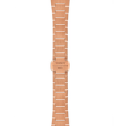 Tissot PRX Diamonds Rose Gold Dial Rose Gold Steel Strap Watch for Women - T137.010.33.506.00