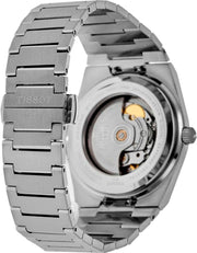 Tissot PRX Powermatic 80 18K Silver Dial Silver Steel Strap Watch for Men - T931.407.41.031.00