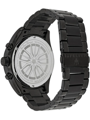 Maserati SFIDA Limited Edition Chronograph Black Dial Black Steel Strap Watch for Men - R8873640016