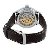 Seiko Presage Cocktail Time Automatic Green Dial Brown Leather Strap Watch for Men - SRPD37J1