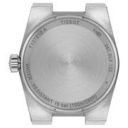 Tissot PRX Quartz Diamonds Black Dial Silver Steel Strap Watch for Women - T137.010.11.056.00