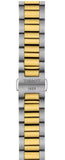 Tissot PR 100 Blue Dial Two Tone Steel Strap Watch for Men - T150.410.22.041.00