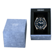 Seiko 5 Sports SKX Automatic Blue Dial Blue Silicone Strap Watch for Men - SRPD71K2