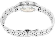 Seiko Presage Cocktail Time Automatic Ice Blue Dial Silver Steel Strap Watch for Men - SRPE19J1