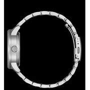 Citizen Mechanical Automatic Black Dial Silver Steel Strap Watch for Men - NJ0191-83E