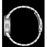 Citizen Mechanical Automatic Black Dial Silver Steel Strap Watch for Men - NJ0191-83E
