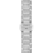 Tissot PRX Quartz Diamonds Black Dial Silver Steel Strap Watch for Women - T137.010.11.056.00