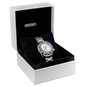 Seiko Prospex 1968 Heritage Diver's GMT 60th Anniversary White Dial Silver Steel Strap Watch for Men - SPB519J1