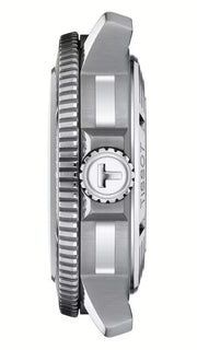Tissot Seastar 2000 Professional Powermatic 80 Blue Dial Silver Steel Strap Watch for Men - T120.607.11.041.00
