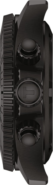 Tissot Seastar 1000 Chronograph Black Dial Black Steel Strap Watch for Men - T120.217.33.061.00