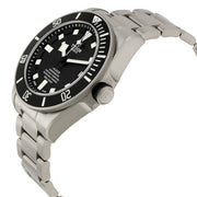 Tudor Pelagos Black Dial Grey Steel Strap Watch for Men - M25600TN-0001